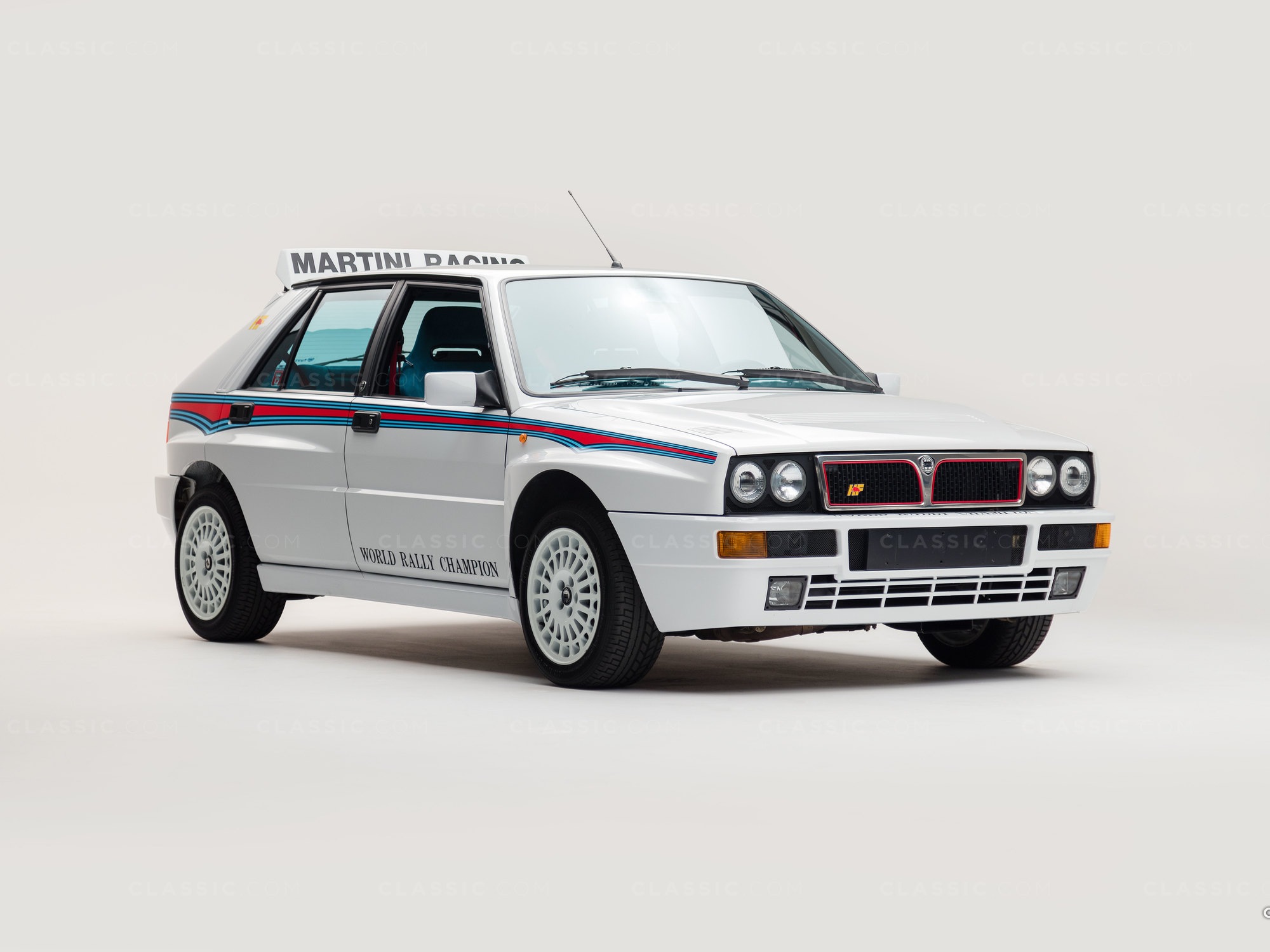classicmotors.com - 1992 Lancia Delta ? White Martini Livery